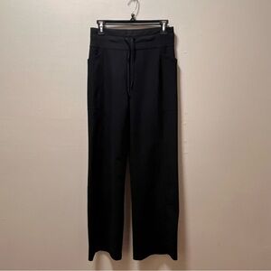 32 Degrees Cool Comfy Chic Stylish Black Flare Bottom Stretch Pants, Sz Small